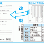 戸籍謄本（見本・向日市）